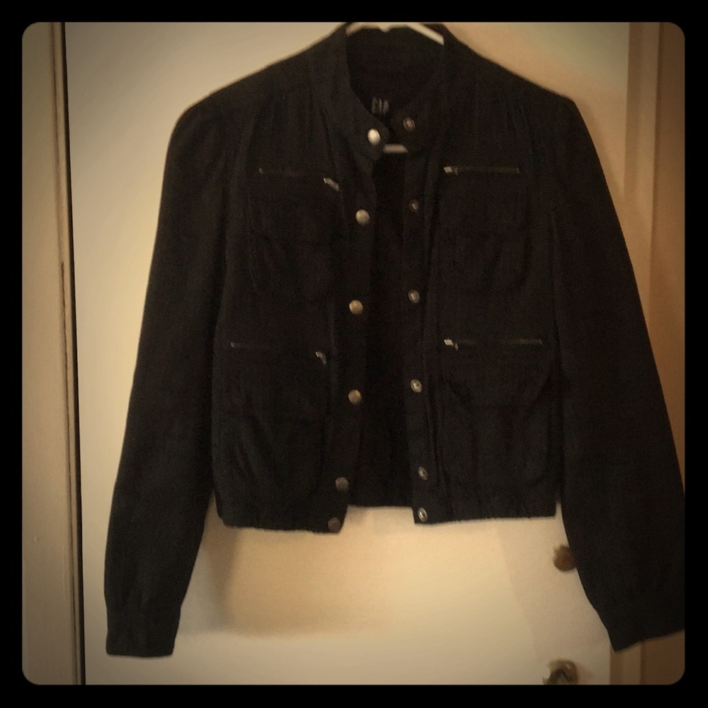 Vintage black Gap fall coat from the 90s